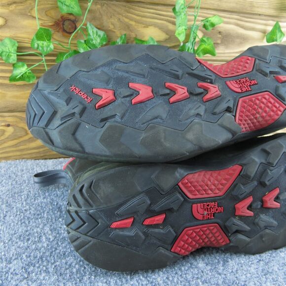 The North Face Men Snow Boot Black Leather Lace Up Size 13 Medium‎ - Picture 9 of 10